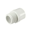 thumbnail image 4 of Conectores adaptadores de tubería de PVC de 25mm Slip x 3/4 PT Rosca macho Unique Bargains 5 Pcs, 4 of 4