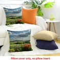 thumbnail image 4 of FCXZI Square Cushion Cover Floral Pillow Case for Home Sofa Couch 24x24in, 4 of 5