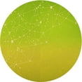 thumbnail image 1 of Ahgly Company Machine Washable Indoor Round Transitional Pistachio Green Area Rugs, 4' Round, 1 of 7