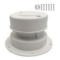 thumbnail image 2 of RV Sewer Vent Cap Replacement Cover Rainproof ABS Material Enhanced Airflow for Trailer Roof Vehicles, 2 of 9