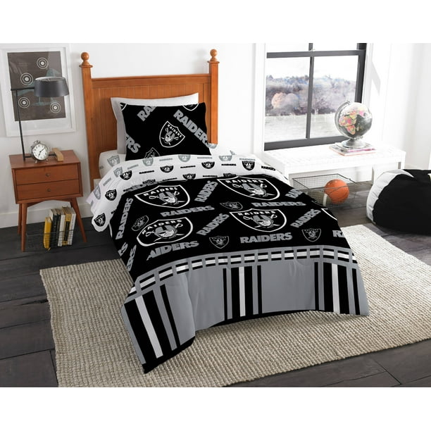 NFL Las Vegas Raiders Bed In Bag Set