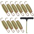 thumbnail image 1 of WEUVEB 1Set Practical Design Abs Metal Springs for Trampoline Hanging Accessories Replacement 5.31X4.53X0.59in, 1 of 5