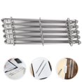 thumbnail image 3 of 5pcs Lea Leaf Leaf 3 anillos ANIFICACIONES Combs Combs Notebook Planner Accesorios vinculantes, 3 of 6