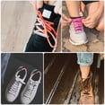 thumbnail image 4 of SHISUYAN 4Pcs Shoelace Buckles Shoelace DIY Accessories Rhinestone Studded Buckles, 4 of 4
