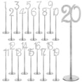 thumbnail image 4 of BLESIYA Table Numbers Decor Table Number Holders for Wedding Reception Events Dinner 20pcs, 4 of 8