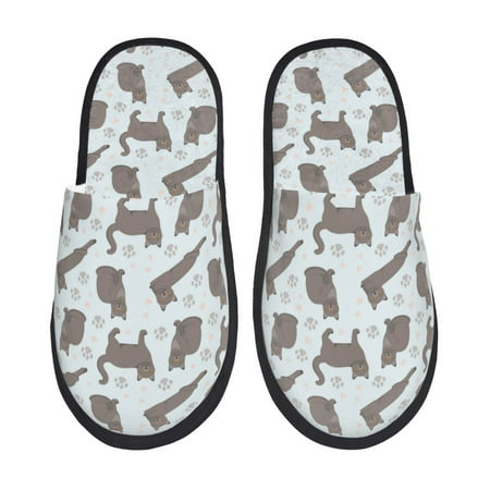 

Slippers for Women Men Elegant Cute Cartoon Cat Warm Womens Mens House Shoes Bedroom Slippers Fuzzy Memory Foam Slippers Winter House Indoor Shoes Aesthetic Dorm Slippers