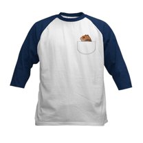 CafePress - Hamster Pocket Pal Kids Baseball Jersey - Kids Cotton Baseball Jersey, 3/4 Sleeve Shirt