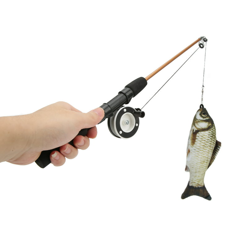 Cat Fishing Pole Toy - Funny Interactive Fish Toy For Cats, Kittens, And  Small Pets, Retractable Fishing Pole Wand Catcher Exerciser Giftable Cat Fishing  Rod Novelty Gifts 