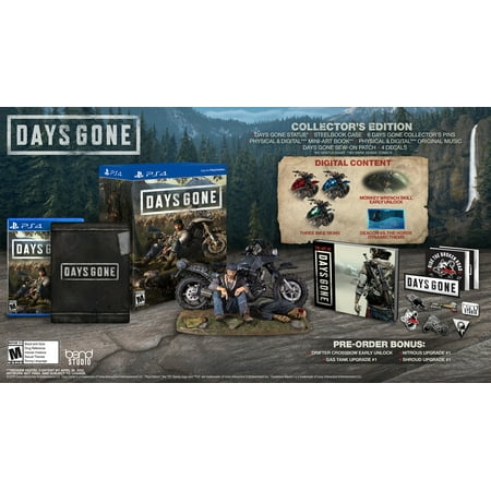 Days Gone Collector's Edition, Sony, PlayStation 4,