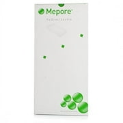 Mepore Adhesive Dressing, White, 3.5 x 8, 30 Count