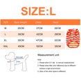 thumbnail image 4 of Suéter para Perro Ropa para Perros Suéter de Lana para Perros Suéter de Lana cálido para Invierno Pijamas de Flores Suéter de Lana (Naranja), 4 of 7