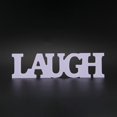 thumbnail image 4 of 3pcs LIVE LOVE LAUGH Wooden Letters for Wedding Decoration (White), 4 of 9