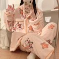 thumbnail image 1 of Kawaii Sanrio Hello Kitty Pachacco Peluche ropa de casa de dibujos animados Anime Peluche Caldo Pigiama lindo Manica Lunga traje informal para el hogar, 1 of 4