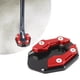 thumbnail image 5 of Almohadilla de soporte para pies de motocicleta de aleación de aluminio | Cojín de asiento antideslizante ampliado | Pedal universal para soporte lateral para motocicletas y bicicletas | Duradero y, 5 of 6