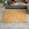 thumbnail image 4 of Floor Heating Mat Digital Display Timing Fuction Temperature Fixing Home Foot Warming Pad Light Wood Grain 50x55cm/20x22in, 4 of 12