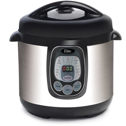 Elite Platinum EPC807 8Quart Electric Pressure Cooker, Stainless