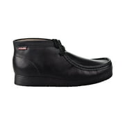 Clarks Stinson Hi Mens Shoes Black Waxy Leather 26129529