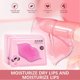 thumbnail image 2 of Collagen Lip Mask Sheet, Crystal Pink Lip Care Gel Pads, Overnight Moisturizing Anti-Aging Lips Essence, Removes Dead Skin, 2 of 5