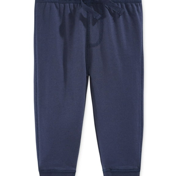 First Impressions Boys Knit Casual Jogger Pants, Blue, Infant, 9 mos