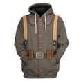 thumbnail image 4 of Sudadera con capucha de uniforme de soldado alemán de la Primera Guerra Mundial, sudadera con capucha de cosplay para hombre, ropa con estampado de bandera británica en 3D, sudaderas con emblema nacio, 4 of 5