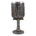 thumbnail image 3 of Ebros Medieval Iron Throne Of Valyrian Steel Swords Armory Wine Goblet Chalice, 3 of 8