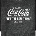 thumbnail image 3 of Coca-Cola - It's The Real Thing - Men's Crew Neck Fleece Pullover, 3 of 5