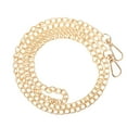 thumbnail image 4 of Justharion Crossbody Bag Metal Chain Bag S Look With Exquisite Chain Easy To Install Purse Chain Straps Light Gold, 4 of 6