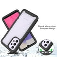 thumbnail image 3 of for Samsung Galaxy A32 5G Case, Luxury Dual Layer Shockproof Bumper Rugged Hybrid Heavy Duty Clear Drop Protective Durable Hybrid 2-layer Phone Case Cover for Galaxy A32 5G, Lightblue, 3 of 6
