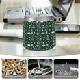 thumbnail image 6 of Yayeee Ashtray with Lid for Cigarette Smokeless Stainless Steel Home Ash Holder, Red Christmas Trees, 6 of 7
