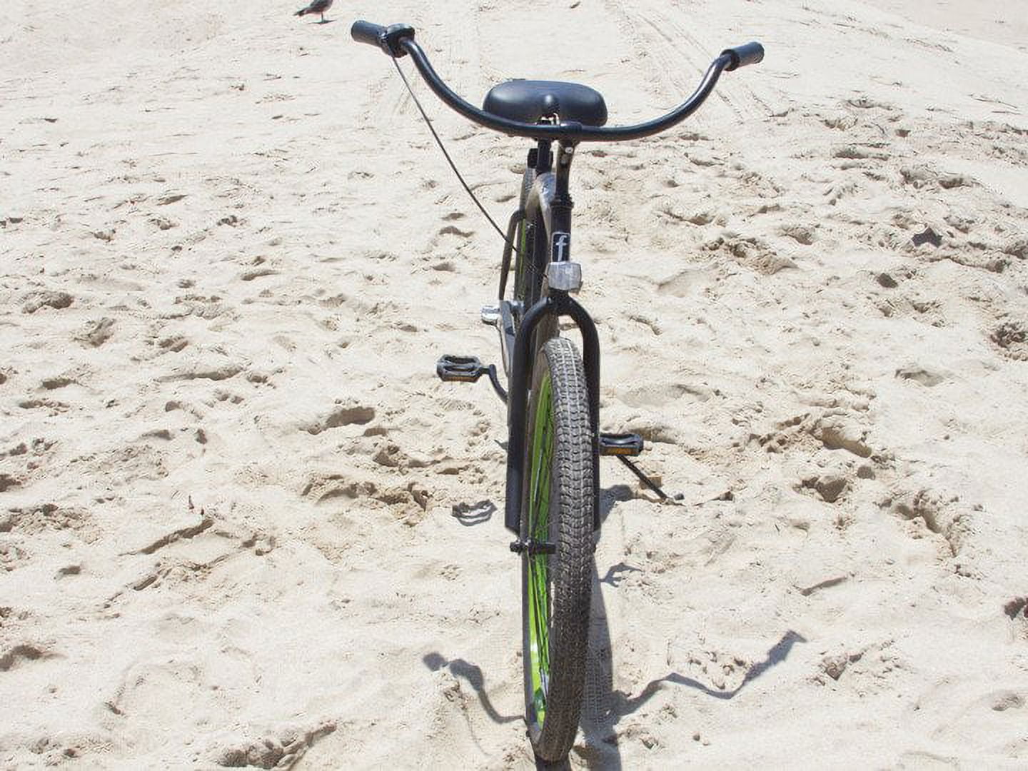 Bruiser , 26", Men's, Three Speed, Matte Black/Green