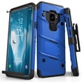 thumbnail image 1 of ZIZO BOLT Series for Samsung Galaxy S9 Case Military Grade Drop Tested with Tempered Glass Screen Protector Holster BLUE BLACK, 1 of 6
