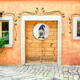 thumbnail image 4 of decor hanging,Gnome Door Hanger, Gnome Interchangeable All Seasons Welcome Sign, 4 of 8