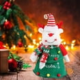 thumbnail image 2 of Qocolhg Décorations de Noël Extérieures Intérieures, Poupée de Noël Table d'Eau Poupée Père Noël Décor de Vacances Figurine de Noël Père Noël Poupée de Noël, 2 of 6