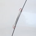 thumbnail image 2 of Lefu 4pcs Chrome Car Bumper Corner Protect Covers Anti-Scratch Stickers Accessories, 2 of 10