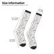 thumbnail image 2 of Fotbe Cute Cat Calcetas Divertidas Estampadas para Hombre y Mujer, Calcetas de Algodón hasta la Rodilla para Caminar, Correr, Enfermería y Embarazo, 2 of 6
