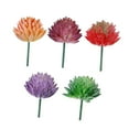 thumbnail image 2 of Plantas artificiales compactas, Premium, plantas falsas sin maceta para arreglos de jardín, decoración de bodas, pared decorativa de paisaje de loto 5 piezas, 2 of 8