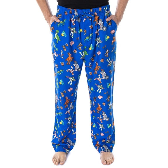 Disney Men's Toy Story Character Print Adult Sleep Lounge Pajama Pants