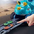 thumbnail image 5 of BUTOMKY Foldable Dinosaur Race Track Truck Toy - 6-in-1 Ejection Playset with Die-Cast Racing Cars, Portable Toddler Toys, Perfect Xmas & Birthday Gifts for Boys Girls Ages 2-6, 5 of 7