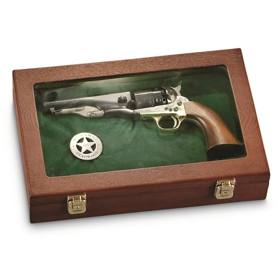 CASTLECREEK Handgun Display Case Oak