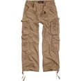 thumbnail image 5 of BRANDIT INDIVIDUAL WEAR Adult Male Pure Vintage Cargo Pants, Beige, Size: XXL (1003-20003-XXL), 5 of 7