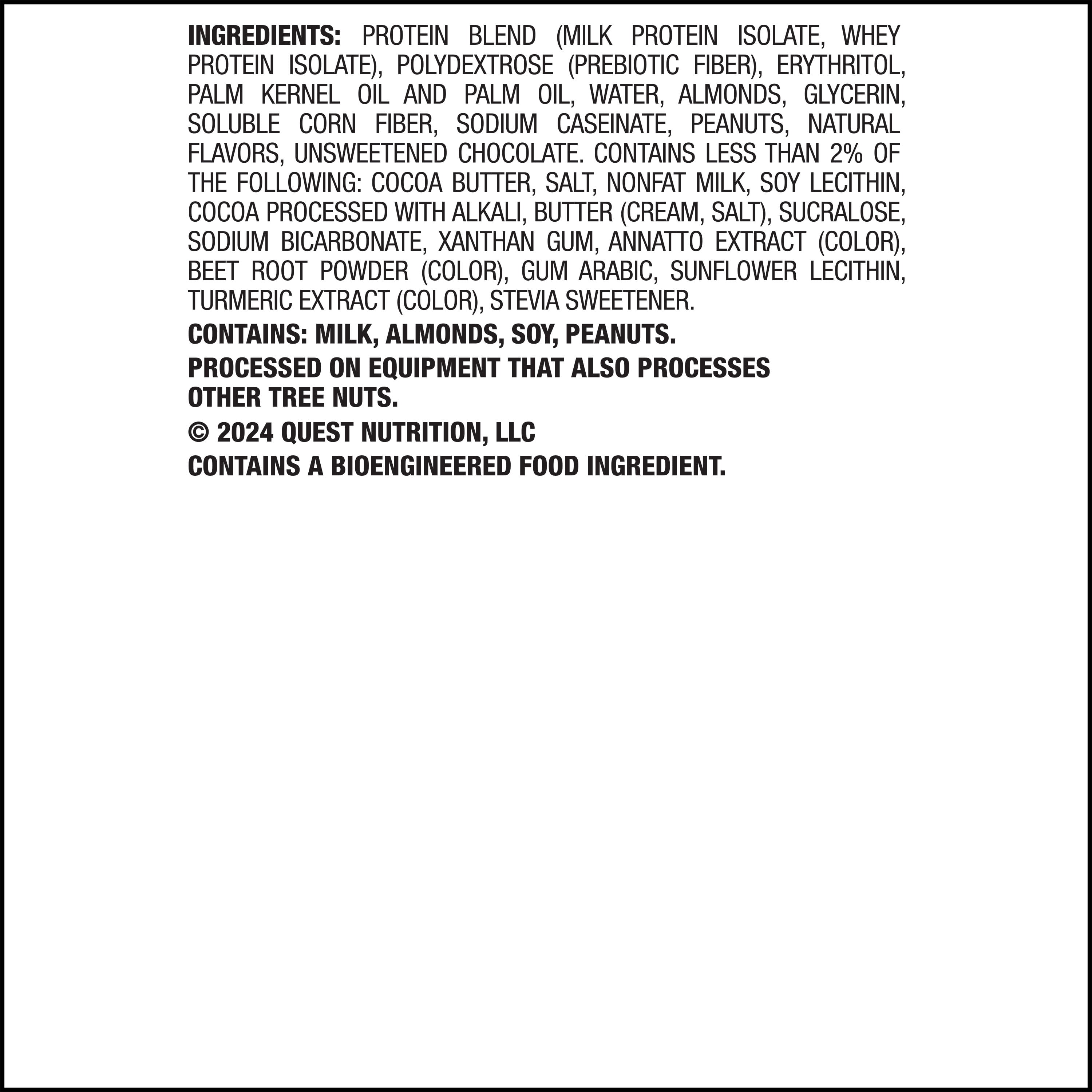 Quest Overload 20g Protein Bar, Sundae Funday Flavor, Protein Bars, Gluten-Free, 4 Count