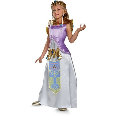 Girl's Zelda Deluxe Halloween Costume - The Legend of