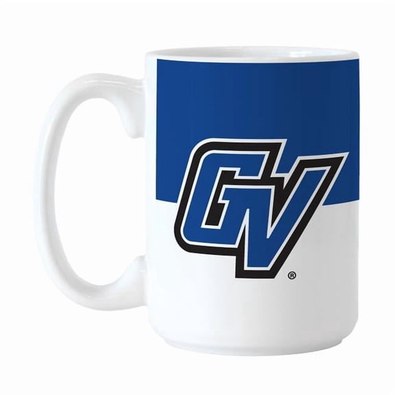 Logo Brands 328-C15M-11 15 oz Grand Valley State University Colorblock Sublimated Mug