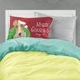 thumbnail image 2 of Wire Fox Terrier Christmas Fabric Standard Pillowcase, 2 of 2