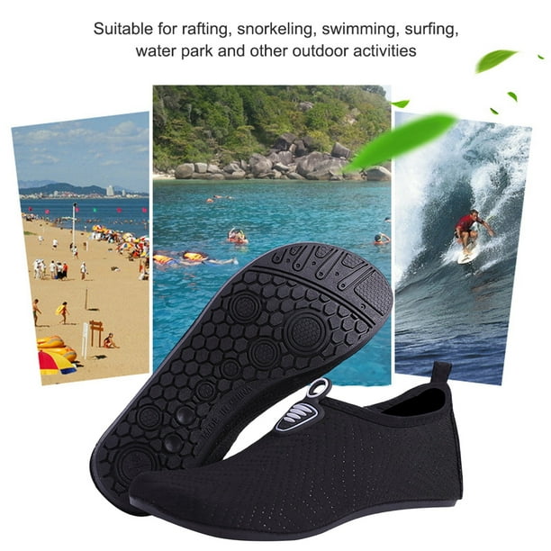 Zapatos de agua de playa unisex Zapatos de natación de surf de secado rápido para bucear al aire libre
