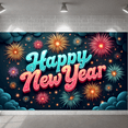 thumbnail image 5 of Colorful Design New Year Celebration Festive Theme Happy New Year Banner for Party Decoration Event Background Holiday Celebration, 5 of 7