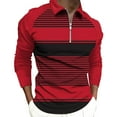 thumbnail image 2 of Fankiway Chemises à Manches Longues pour Hommes Chemise Col Hommes Imprimé Casual Manches Rabattable Col Chemise Chemises de Chemise pour Hommes Grands et Grands, 2 of 5
