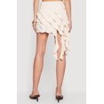 thumbnail image 4 of Women's Asymmetrical Ruffle Tiered Mini Skirt, 4 of 4