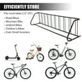 thumbnail image 4 of Large Commercial Bike Rack,Grid Bike Rack In Ground,Freestanding Bicycle Floor Parking Stand for Garages Streets Yards Bike Events, 4 of 6
