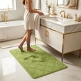 thumbnail image 6 of Gumesh Bath Rug 32”x20”, Soft Plush and Absorbent Microfiber Bathroom Floor Mat, Non-Slip, Quick Dry, Machine Washable Rug for Shower or Tub,Gray, 6 of 9